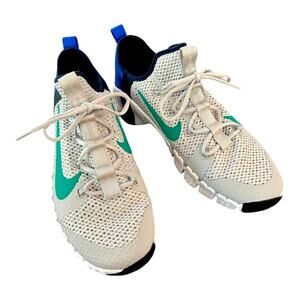 Nike Free Metcon 3 Shoes CJ0861-043 Grey Fog Neptune Green Size 15